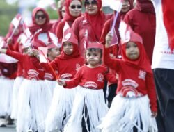 Meriah! Beragam Kostum Menarik dan Unik Meriahkan Karnaval TK se Kota Palopo