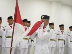 Usai Gladi Kotor Pengibaran Bendera, Bupati Luwu Timur Kukuhkan 70 Paskibraka