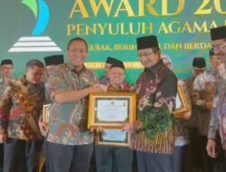 Bupati Luwu Timur Terima Penghargaan Bergengsi Menteri Agama RI