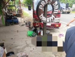 Kecelakaan Maut di Trans Sulawesi, Dua IRT Tewas Tertabrak Truk