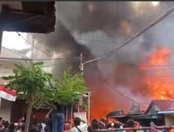 200 KK Mengungsi Akibat 46 Rumah Terbakar di Sorowako, Pemkab dan PT Vale Siapkan Bantuan Darurat