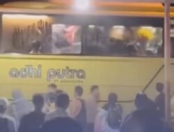 Bus Adhi Putra Dilempari Batu di Luwu Timur, Kondektur Luka Dipukul