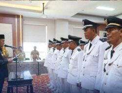 Bupati Luwu Timur Kukuhkan 14 Kades, Tegaskan Jadilah Pelayan Masyarakat