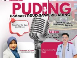 Kenali Gejala Awal Stroke, Podcast “PUDING” Hadirkan Dokter Spesialis Saraf