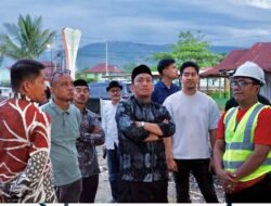 Bupati Irwan Pantau Progres Dapur MBG dan Islamic Center Mahalona Raya