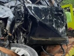 Ketua DPRD Lutim Obert Datte Luka Parah, Pasca Alami Kecelakaan di Desa Lioka