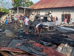Rumah Terbakar di Songka, Satu Korban Tewas
