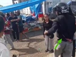 Gegara Busur Pedagang di TPI, Tukang Ojek Diamankan Petugas