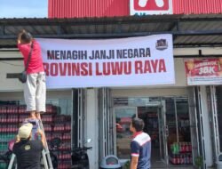 Seruan Aksi Provinsi Luwu Raya: Satu Rumah, Satu Spanduk!