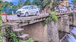 Kondisi Jembatan KH Ahmad Razak Mengkhawatirkan, Warga Diintai Bahaya Kecelakaan